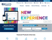 Tablet Screenshot of bellco.org